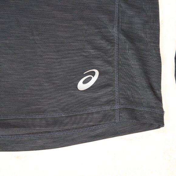 ASICS Hooded Reflective Sweat Wicking Performance Top with Thumb Holes -… - Picture 6 of 14